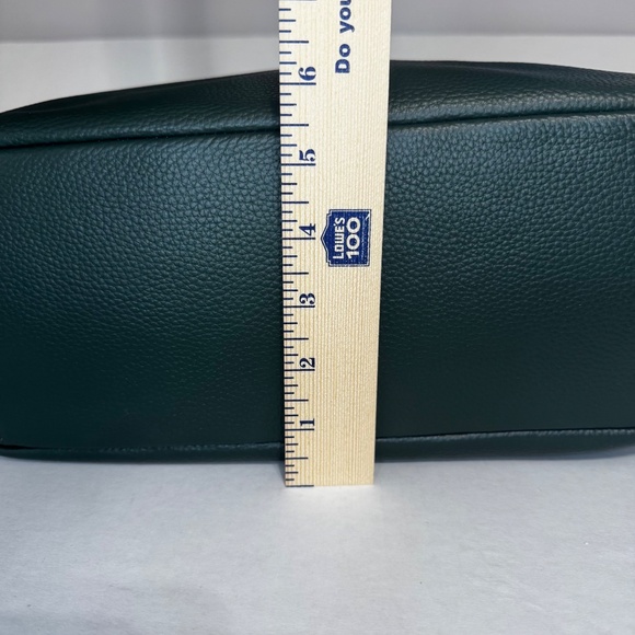 Dark Green Leather Hobo Bag/Purse/Handbag/Soft - Picture 6 of 14